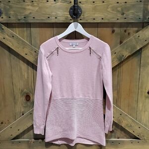 Women's Pink Long Sleeve Top